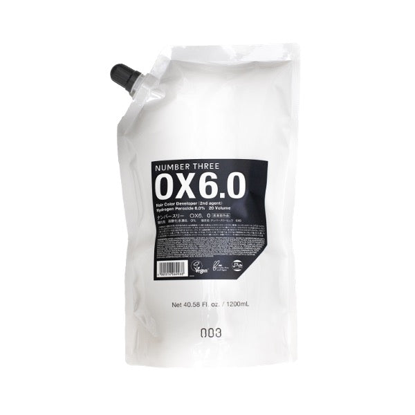ﾅﾝﾊﾞｰｽﾘｰ OX6.0 1200ml