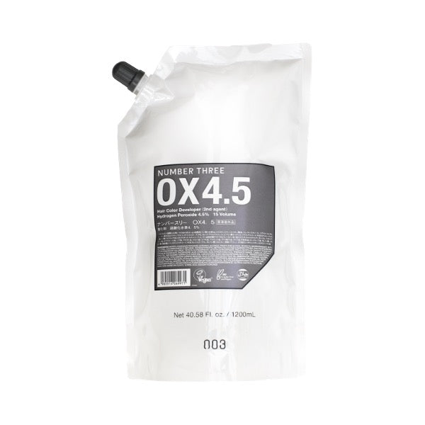 ﾅﾝﾊﾞｰｽﾘｰ OX4.5 1200ml