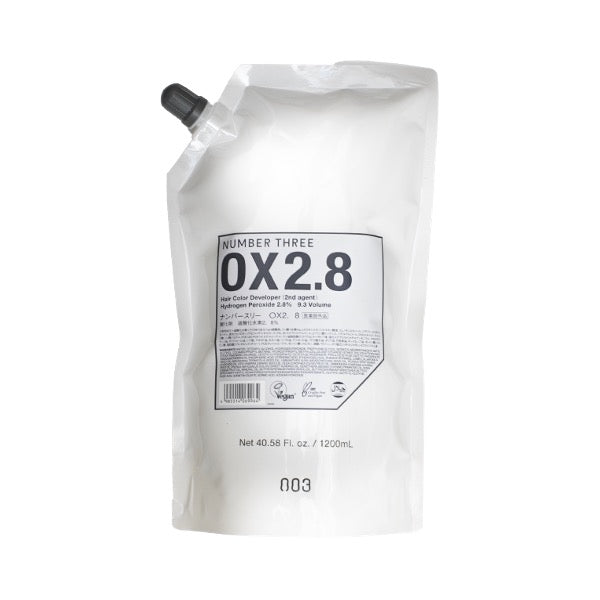ﾅﾝﾊﾞｰｽﾘｰ OX2.8 1200ml