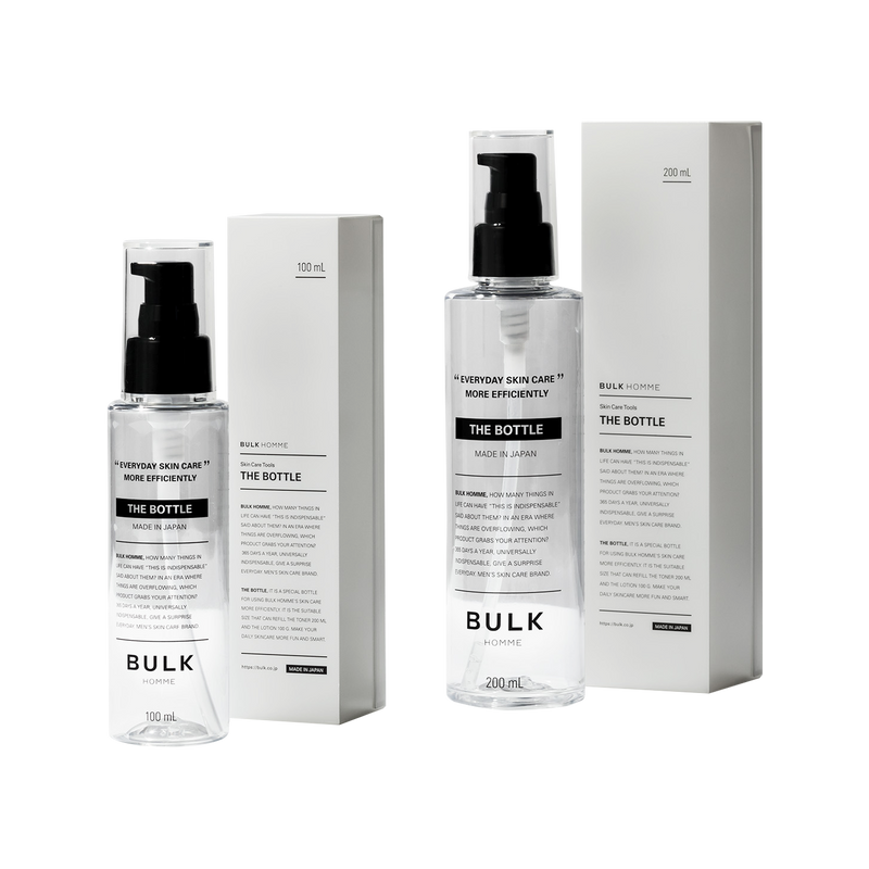BULK HOMME THE BOTTLE 100ml(詰め替えﾎﾞﾄﾙ)