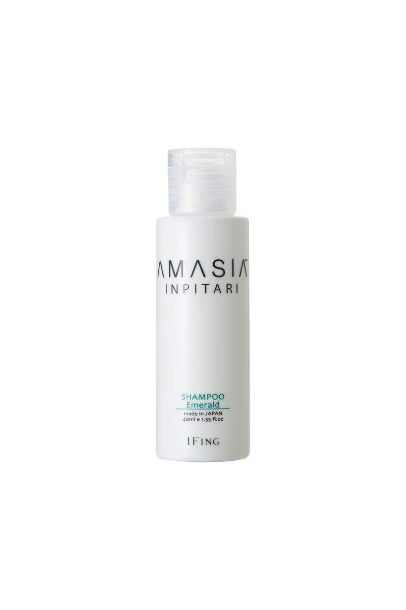 AMASIA(ｱﾒｰｼﾞｱ) ｲﾝﾋﾟﾀﾘ ｼｬﾝﾌﾟｰ ｴﾒﾗﾙﾄﾞ 40ml(ﾐﾆ)