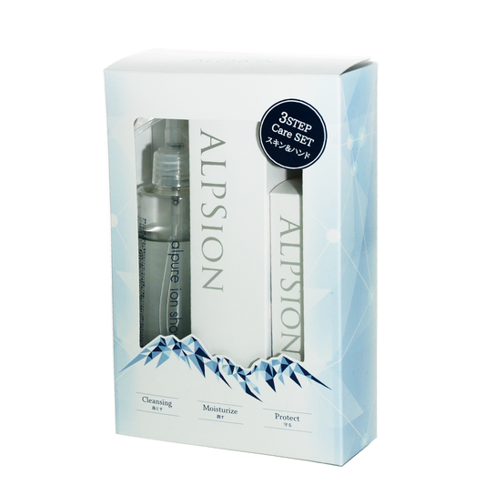 ALPSion Hand&Skin 3STEP Care SET