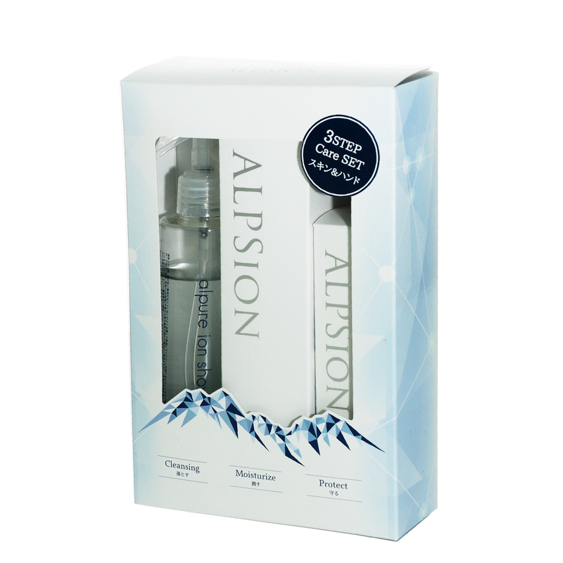 ALPSion Hand&Skin 3STEP Care SET