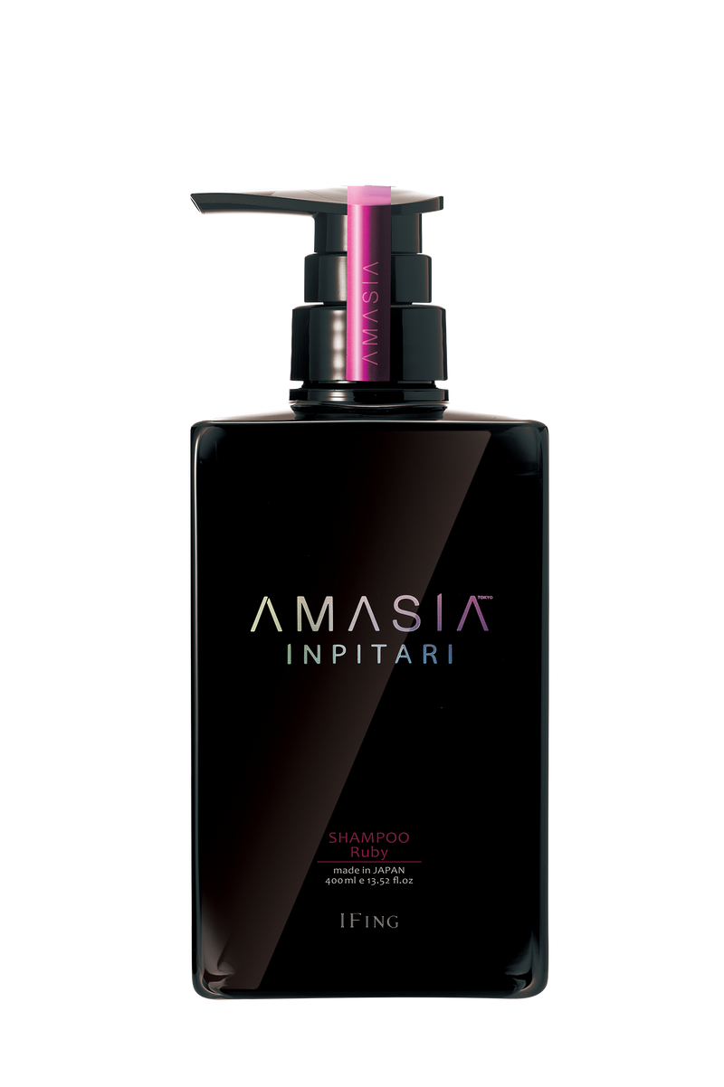 AMASIA(ｱﾒｰｼﾞｱ) ｲﾝﾋﾟﾀﾘ ｼｬﾝﾌﾟｰ ﾙﾋﾞｰ 400ml(赤)