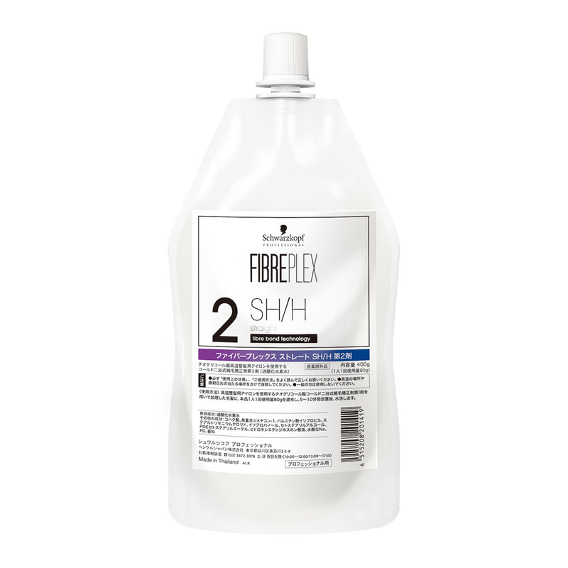 ﾌｧｲﾊﾞｰﾌﾟﾚｯｸｽ ｽﾄﾚｰﾄ SH/H 2剤 400g(ﾌｧｲﾊﾞｰﾌﾟﾚｯｸｽ)