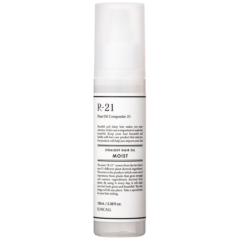 R-21 ｽﾄﾚｰﾄ ﾍｱｵｲﾙ ﾓｲｽﾄ 100ml(ｼﾛ)