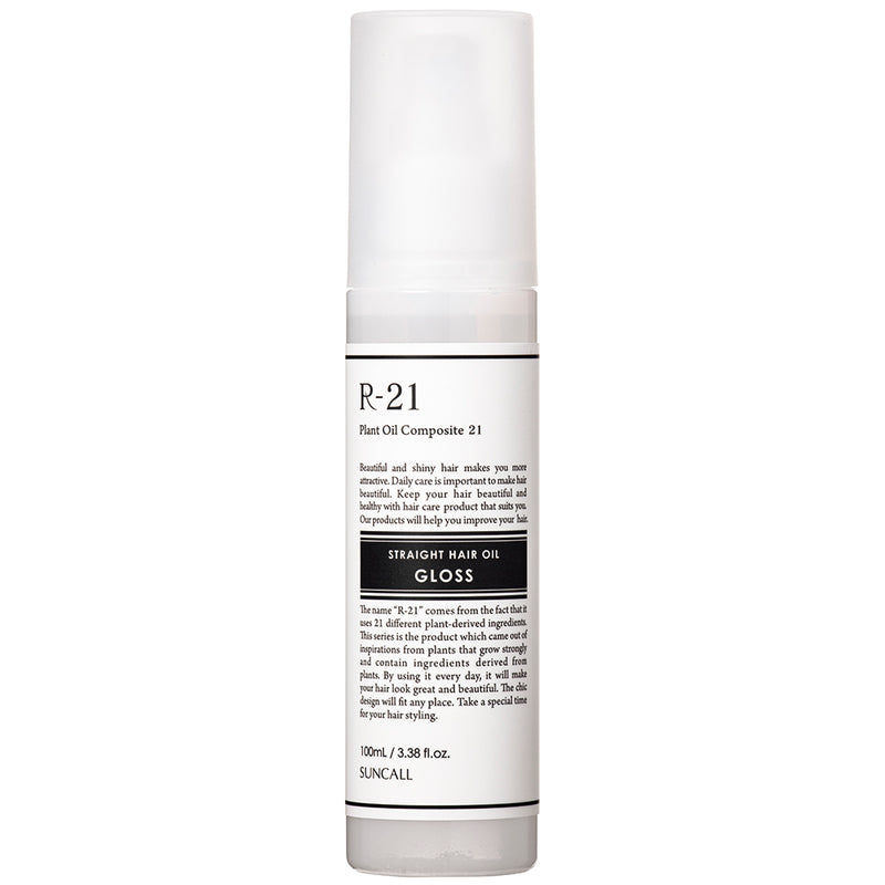 R-21 ｽﾄﾚｰﾄ ﾍｱｵｲﾙ ｸﾞﾛｽ 100ml(ｼﾛ)
