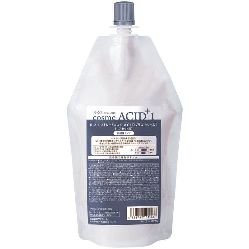 (N)R-21ｽﾄﾚｰﾄｺｽﾒ ACIDﾌﾟﾗｽ+ｸﾘｰﾑ 1 400g(COSME)ﾌﾟﾗｽ(+)