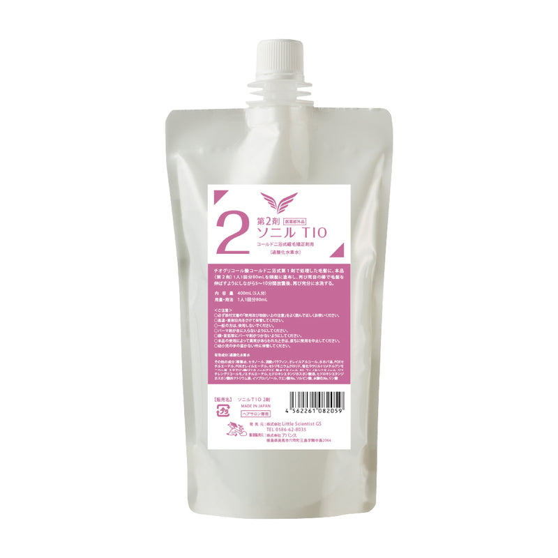 ﾜｸﾜｸの種 ｿﾆﾙTIO 2剤 400ml